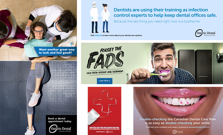 Examples of ODA advertising campaigns